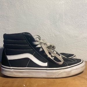 Vans off the wall black shoe